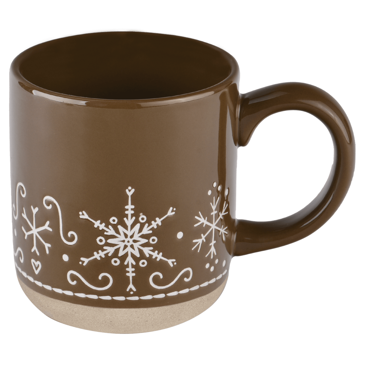 Gingerbread Stoneware Coffee Mug | 14 oz