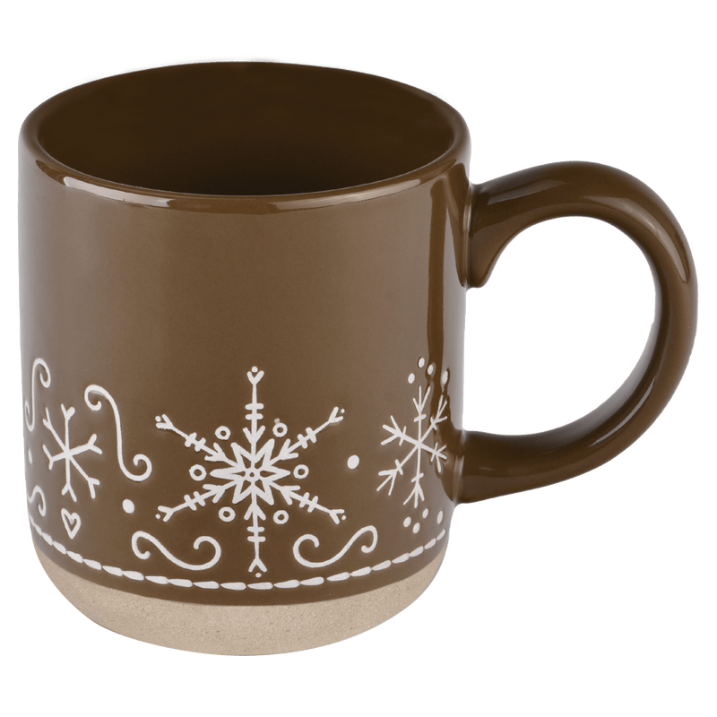 Gingerbread Stoneware Coffee Mug | 14 oz