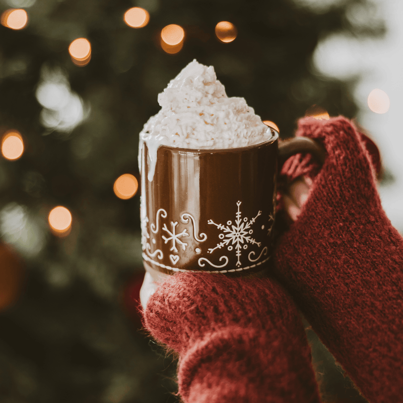 Gingerbread Stoneware Coffee Mug | 14 oz