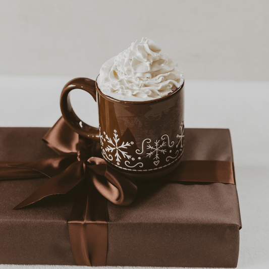 Gingerbread Stoneware Coffee Mug | 14 oz