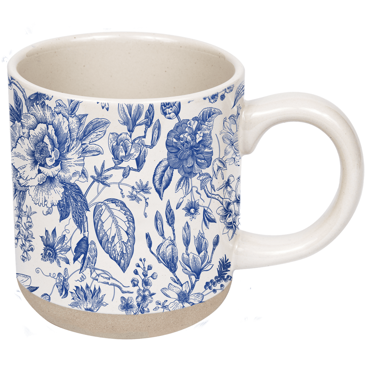 Blue Delft Stoneware Coffee Mug