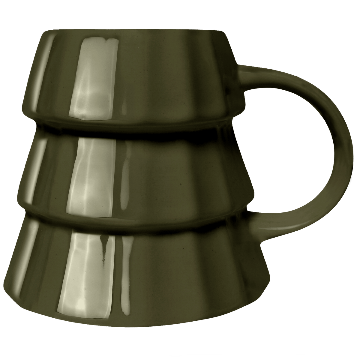 Green Tree Figural Coffee Mug | 17 oz