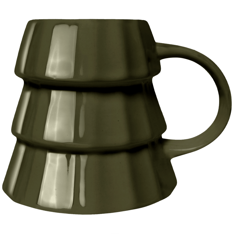 Green Tree Figural Coffee Mug | 17 oz