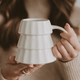 Cream Tree Figural Coffee Mug | 17 oz