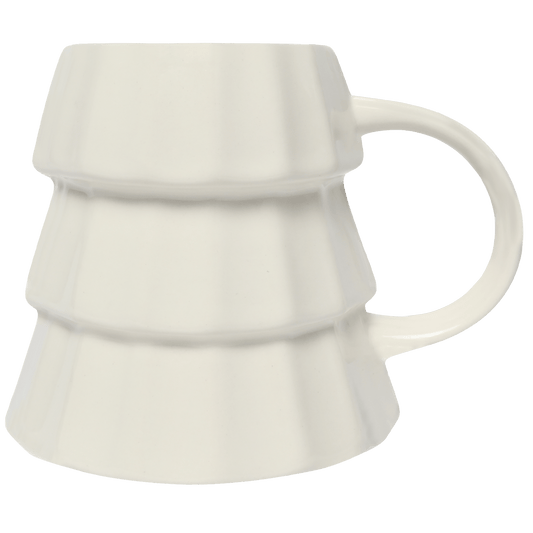 Cream Tree Figural Coffee Mug | 17 oz