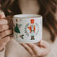 Nutcracker Gold Handle Coffee Mug | 14 oz