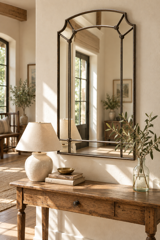 Cast Iron Classic Mirror