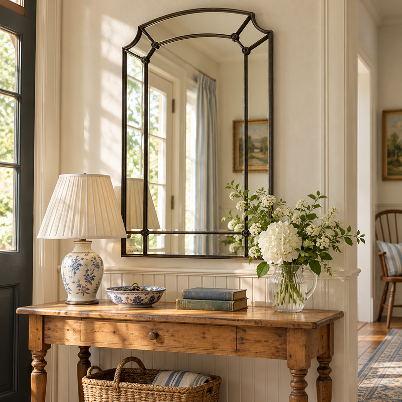 Cast Iron Classic Mirror