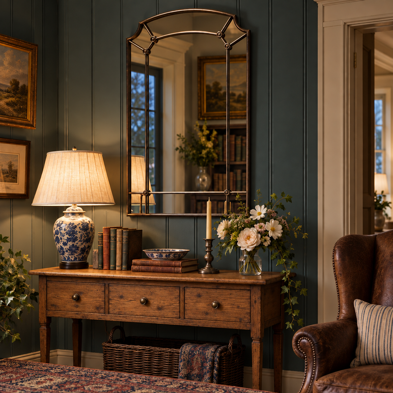 Cast Iron Classic Mirror