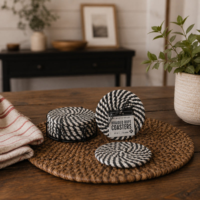 Fall Fabric Coasters