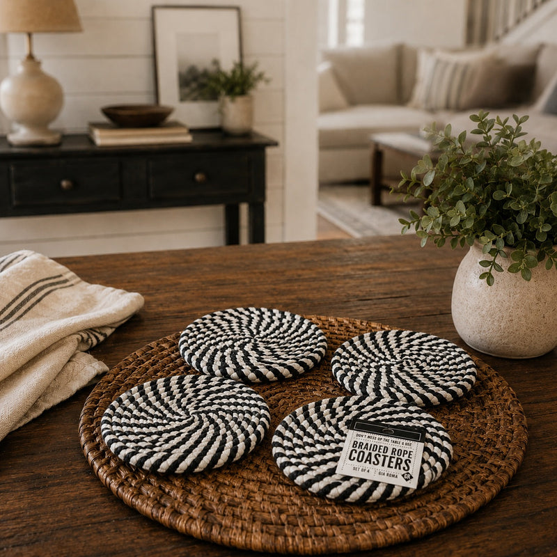 Fall Fabric Coasters