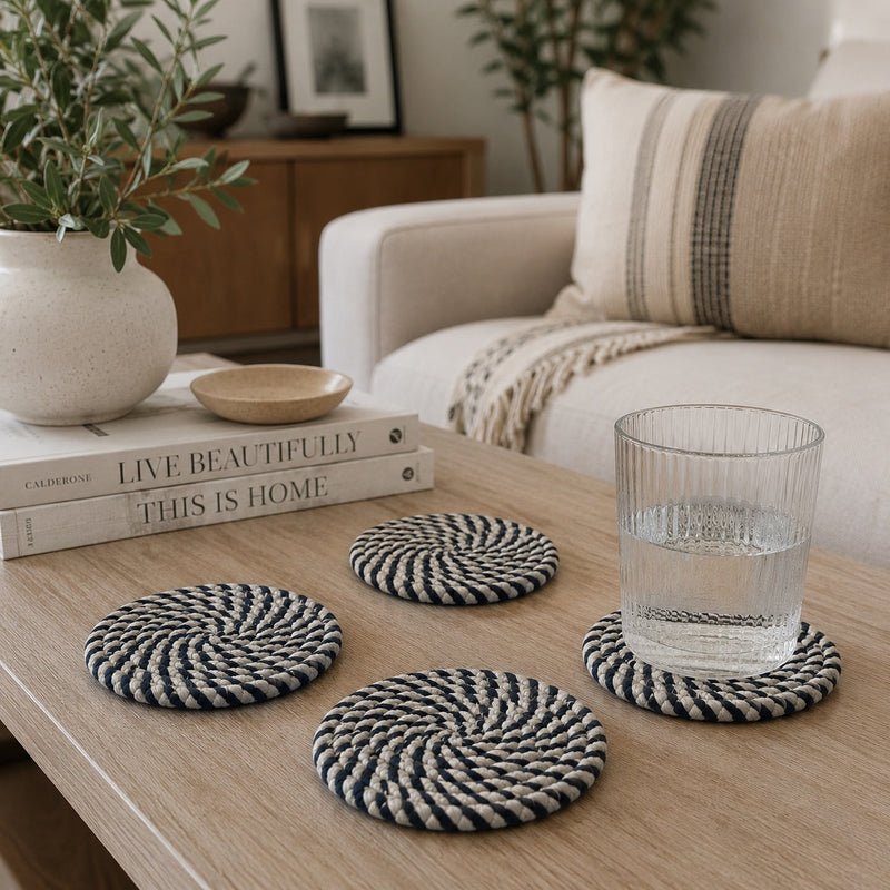 Fall Fabric Coasters