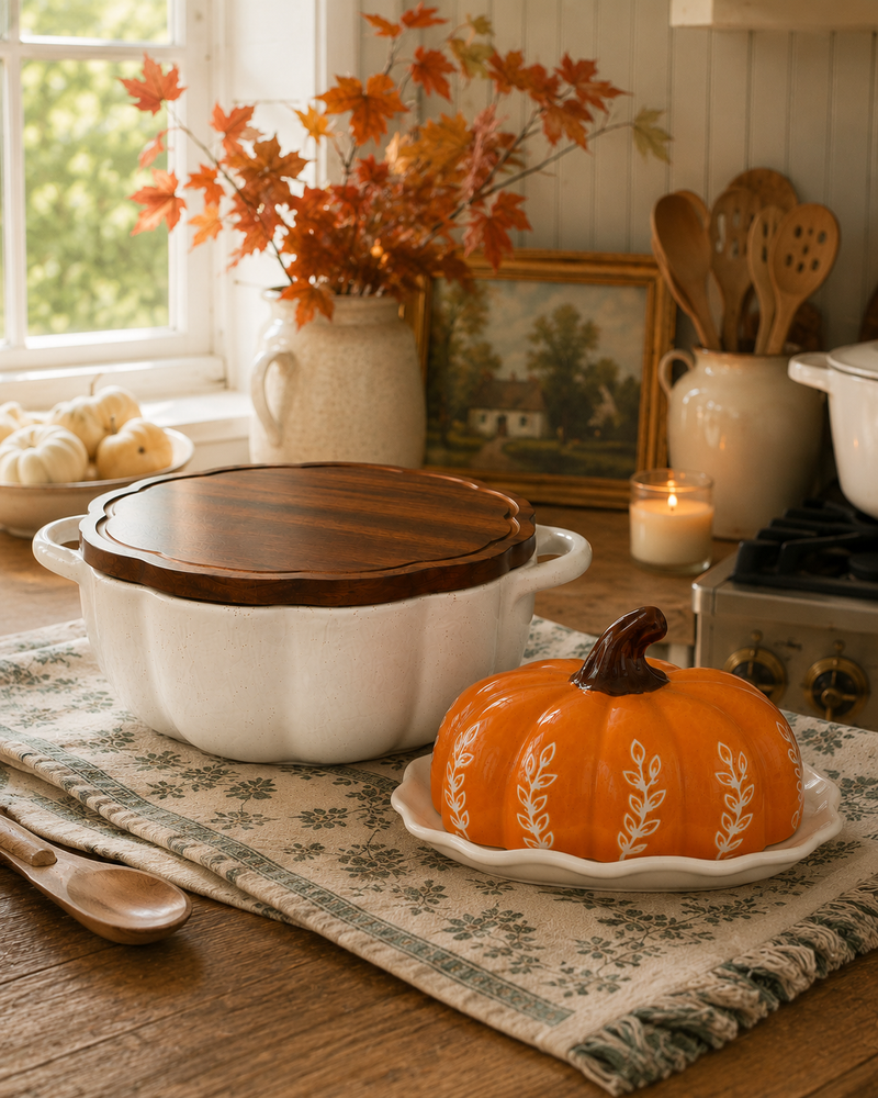 Pumpkin Butter Dish
