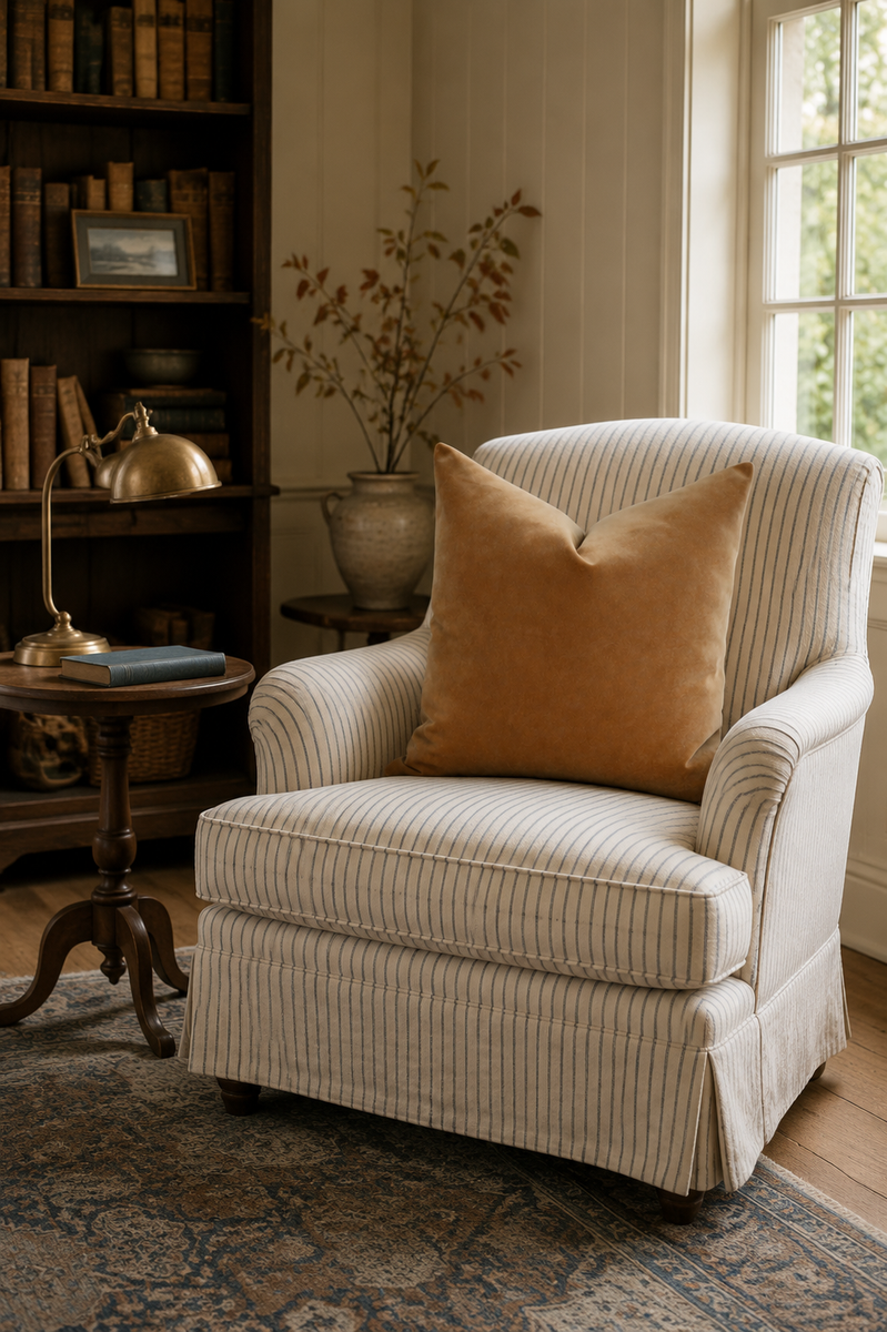 Dempsey Pillow Cover | Cognac Velvet