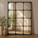 Cast Iron Wall Mirror