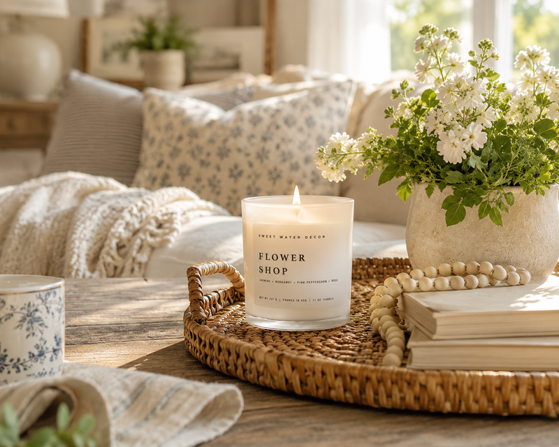 Flower Shop Candle