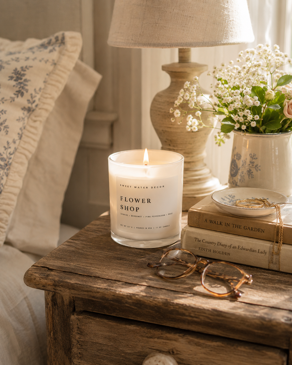 Flower Shop Candle