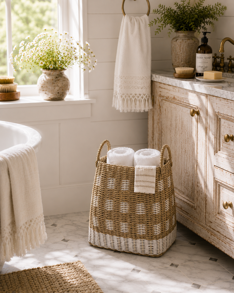 Delilah Natural Basket - Large