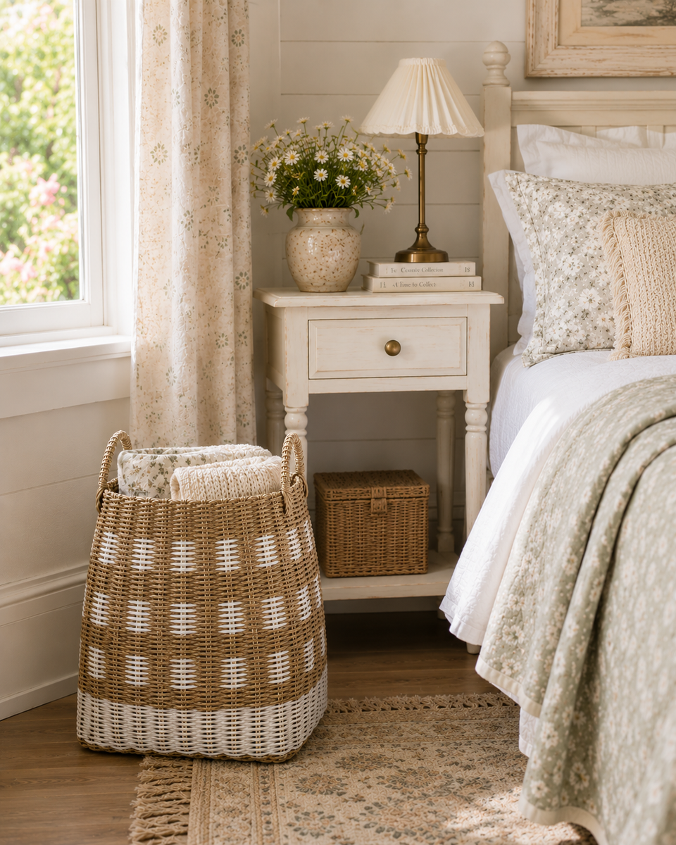 Delilah Natural Basket - Large