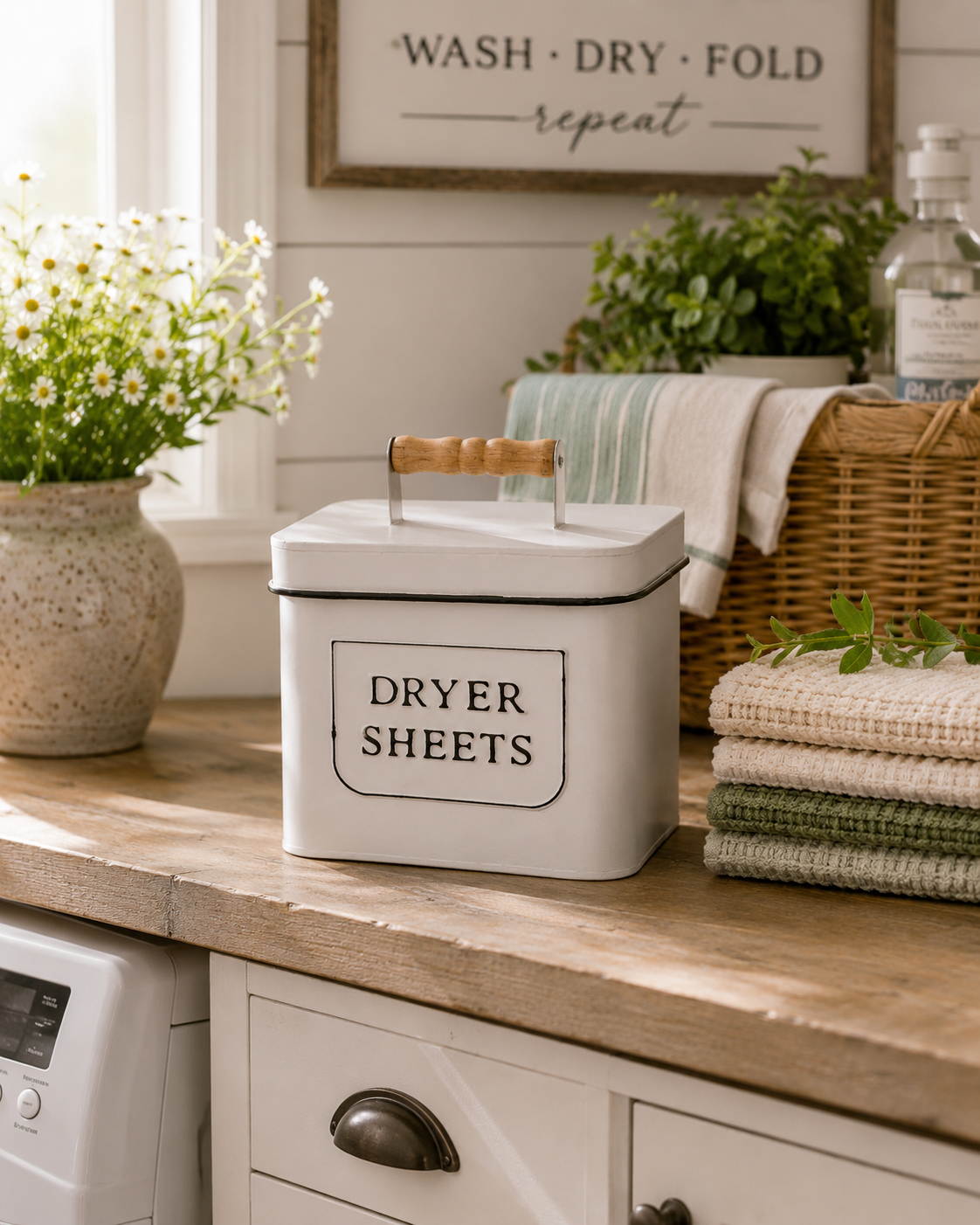 Dryer Sheets Container