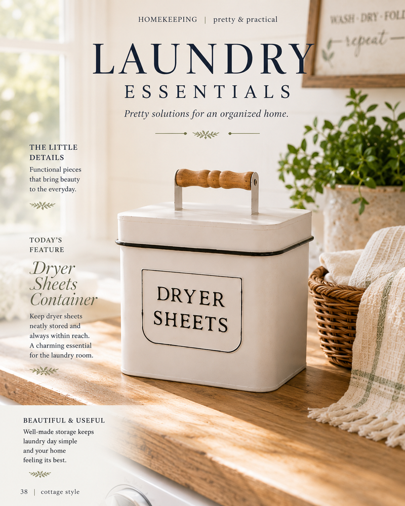 Dryer Sheets Container