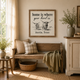 Home Is Where Your Herd Is Longhorn Personalized Heirloom Wall Art