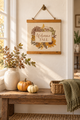 Welcome Fall Canvas Wall Sign