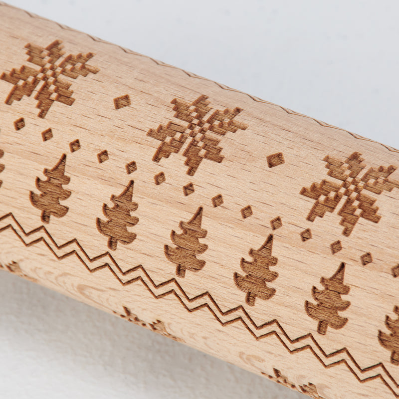 Christmas Rolling Pin - Small
