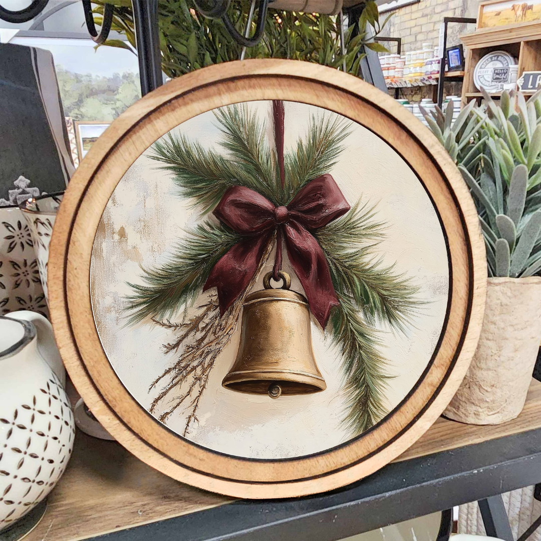 Christmas Bell Framed Art