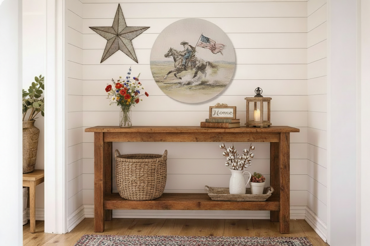 Heritage Cowboy Western Americana Wall Art