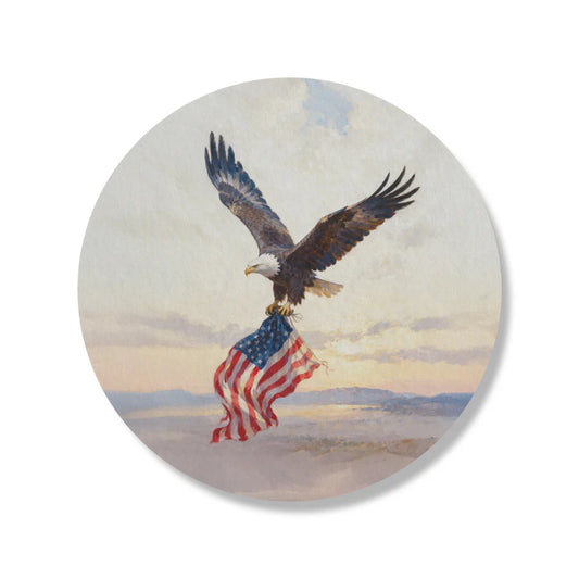 patriotic eagle wall art