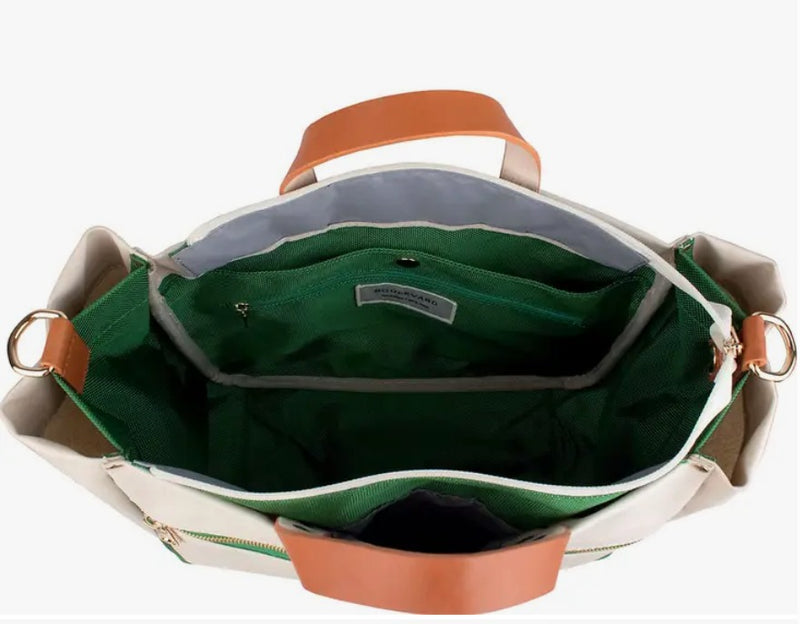 Codie Tote with Leather Accents