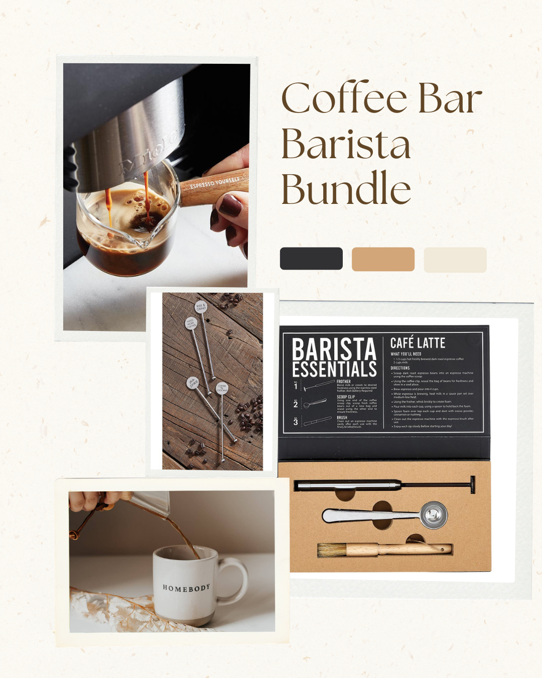 Coffee Bar Barista Bundle