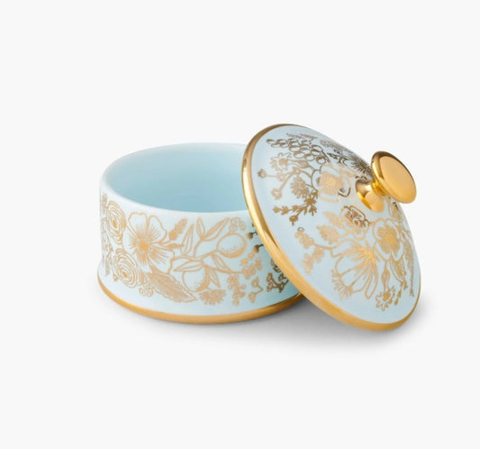 Colette Round Porcelain Box