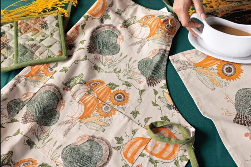 Cornucopia Spruce Apron