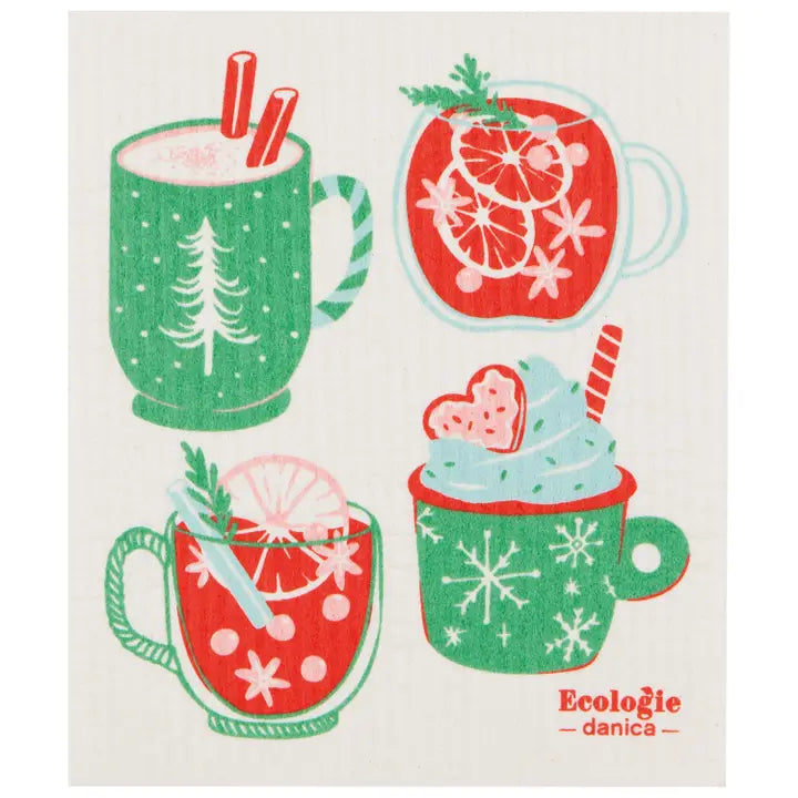 Cozy Cups Swedish Dishcloth
