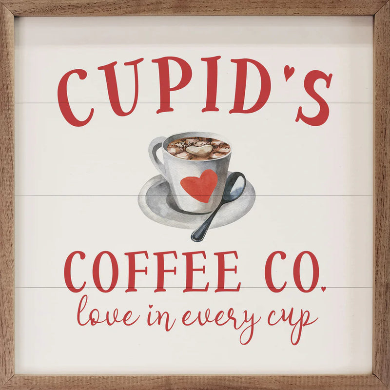 Cupids Coffee Co Wall Art