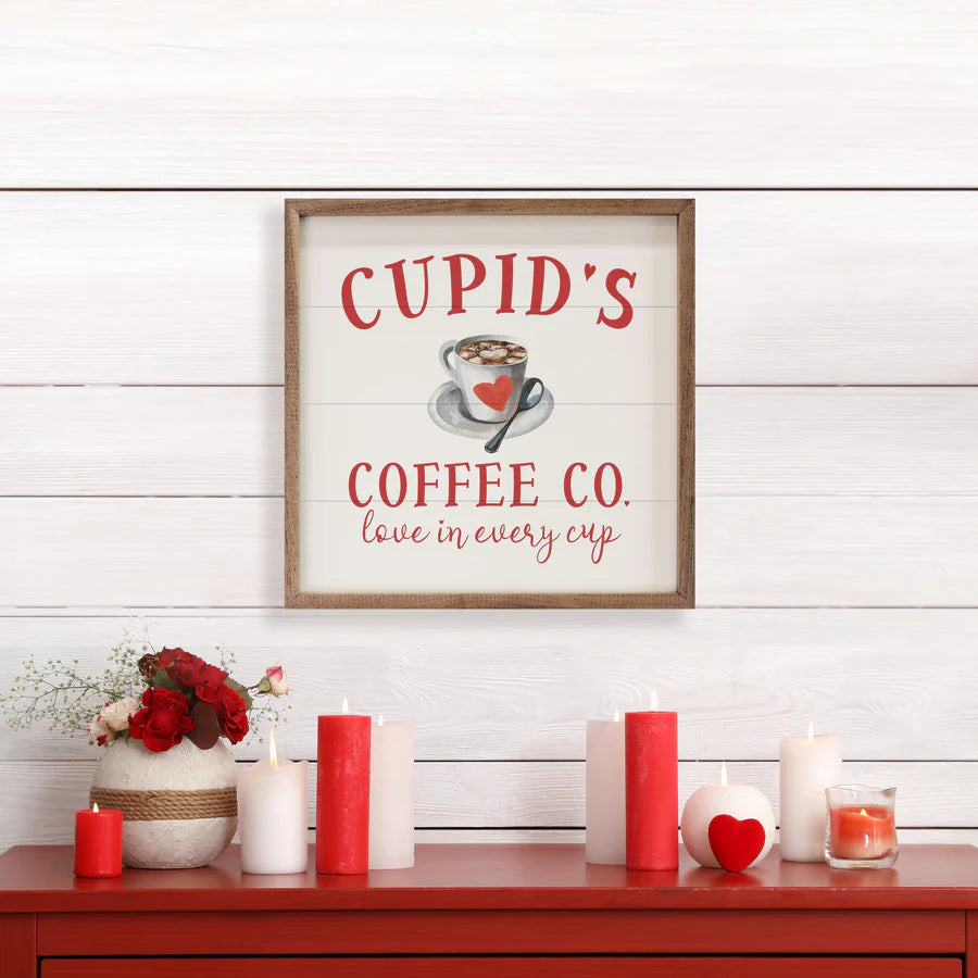 Cupids Coffee Co Wall Art