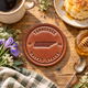 Tennessee State Silhouette Leather Coaster
