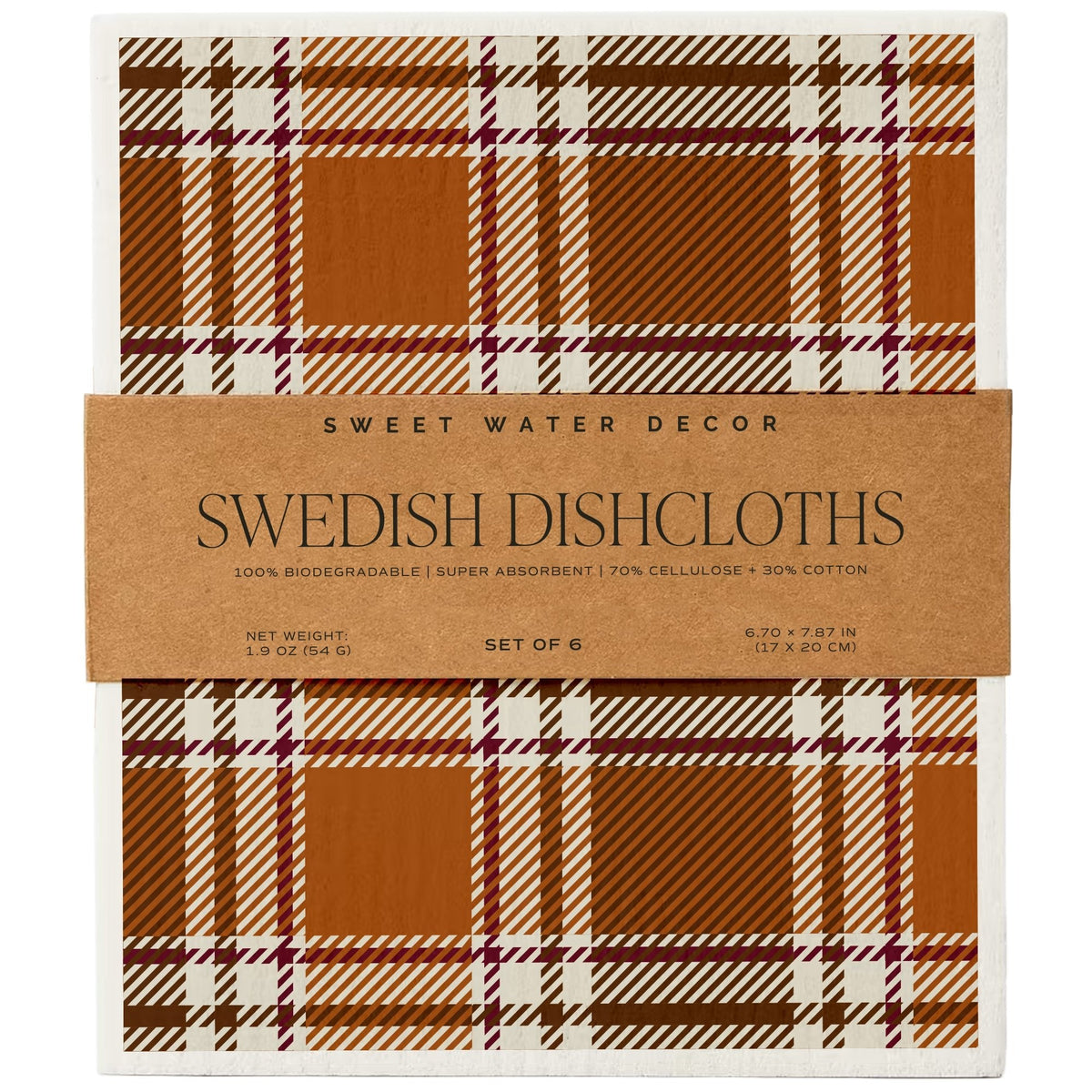 Fall Pattern Swedish Dishcloths