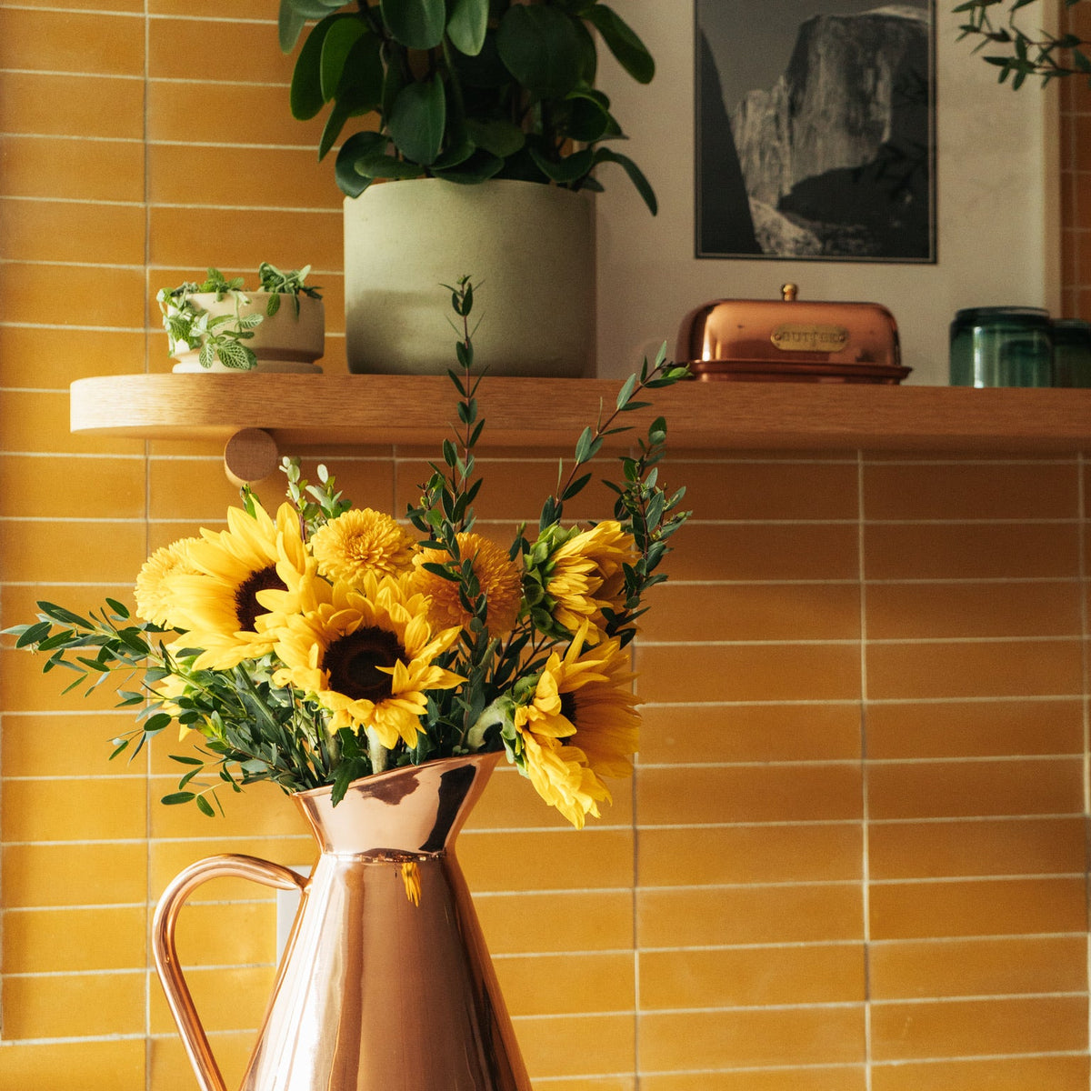 Large Copper Heirloom Vase