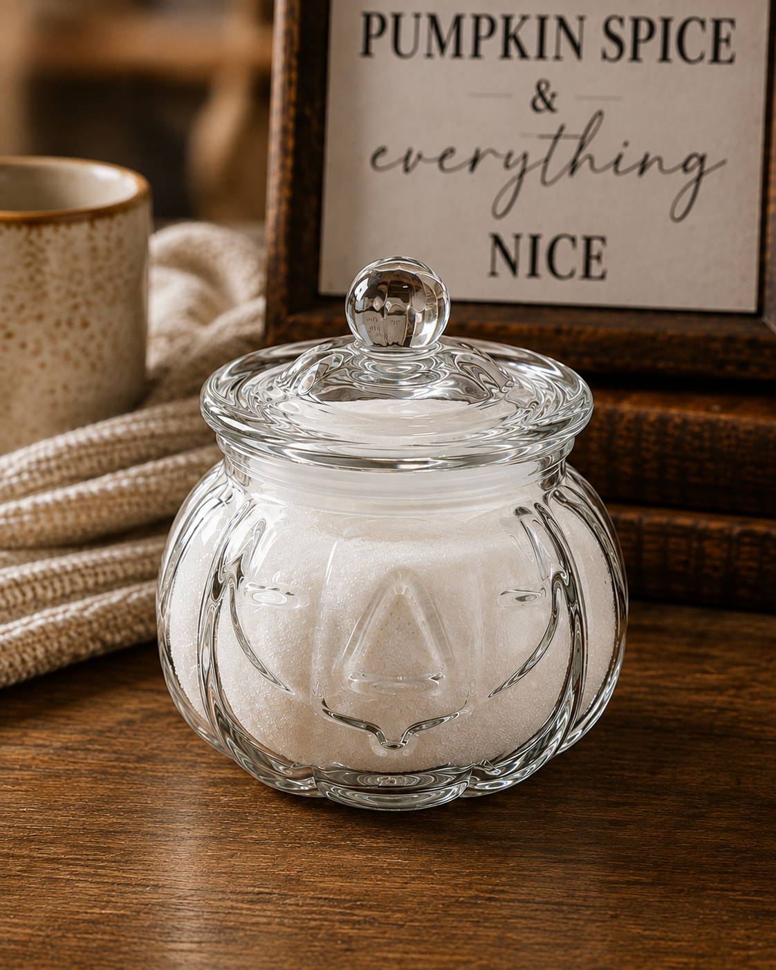 Pumpkin Jar | Glass