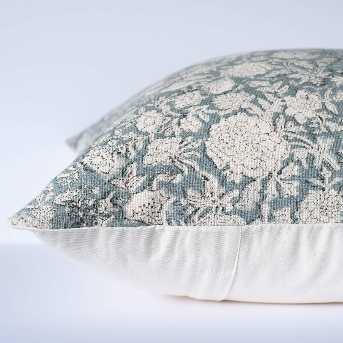 Chloe Floral Block Printed Pillow Cover