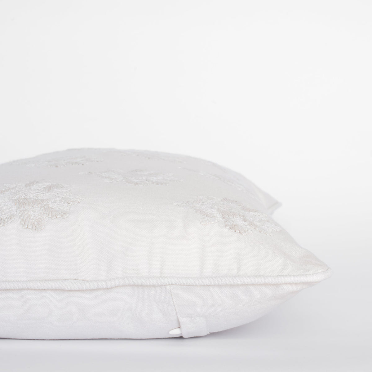Arden Embroidered Lumbar Pillow Cover