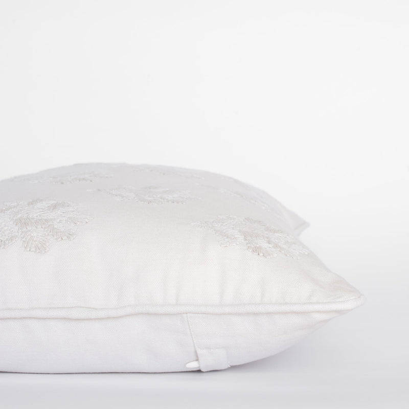 Arden Embroidered Lumbar Pillow Cover