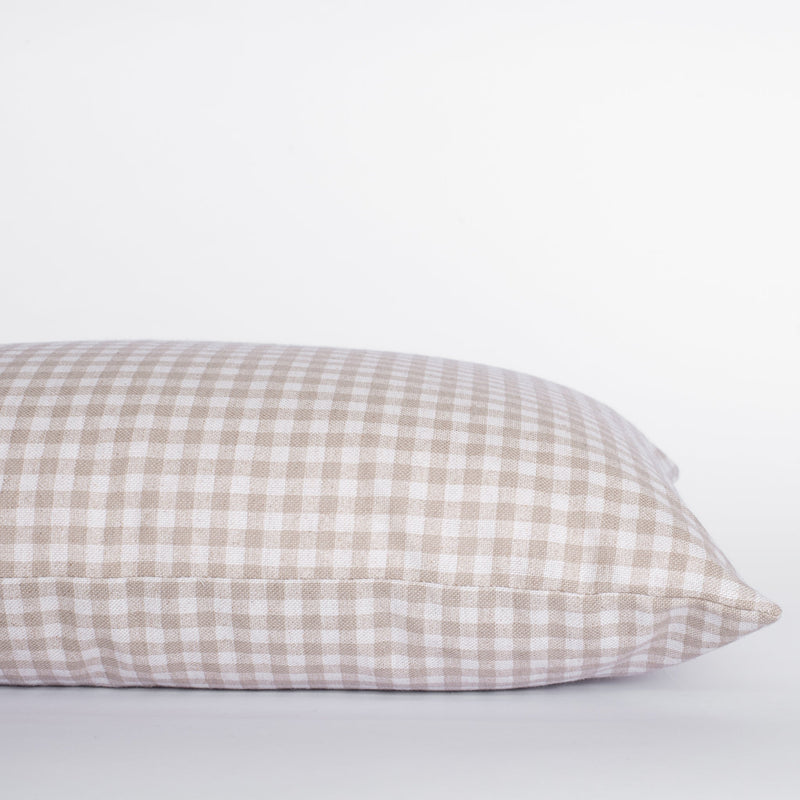 Catalina Gingham Lumbar Pillow Cover