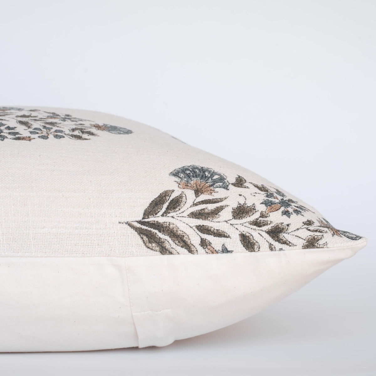 Briar Floral Block Printed Pillow Cover