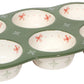 Camellia Stoneware Muffin Pan