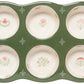 Camellia Stoneware Muffin Pan