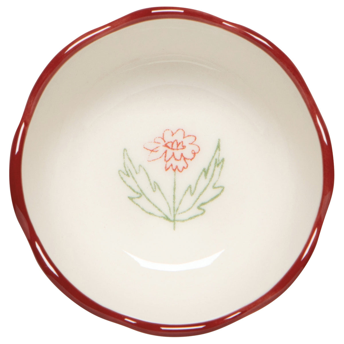 Camellia Stoneware Mini Nesting Bowls | Set of 4
